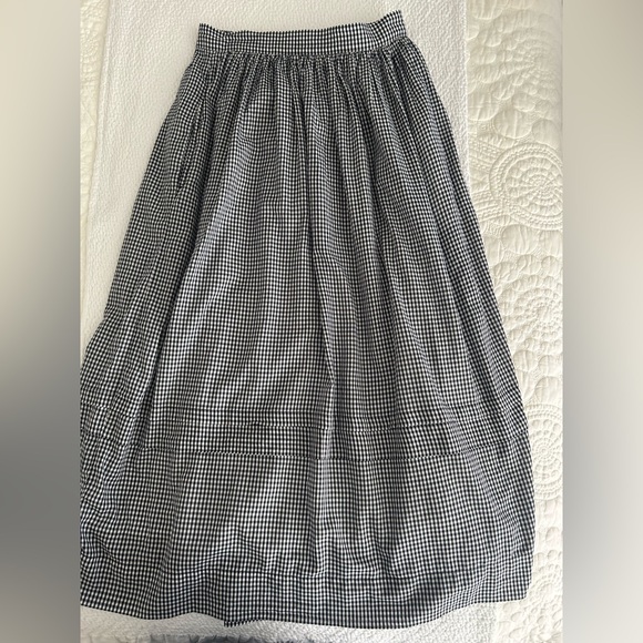 GAP Black and White Check Maxi Skirt - Picture 11 of 16